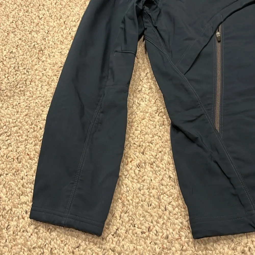 Nike Men's Fleece Softshell JAcket Sz M Navy Blue Activewear Outdoor
